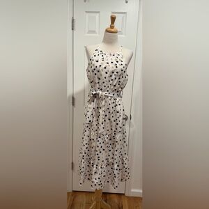 Polka Dot Sleeveless Dress